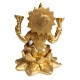 Statue Laxmi en Laiton Indienne