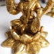 Statue Laxmi en Laiton Indienne