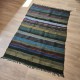 Tapis Indien en coton recyclé 180x113cm