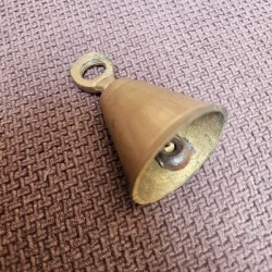 Clochette ancienne en Laiton Indienne
