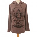 T-Shirt Manche Longue et capuche Shiva
