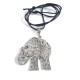 Pendentif éléphant ajouré indien