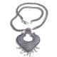 Collier argenté ethnique