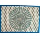 Tenture ou Nappe indienne Coton Bleu
