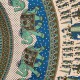Nappe indienne ou Tenture Coton Bleu