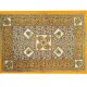 Nappe indienne ou Tenture Coton Jaune