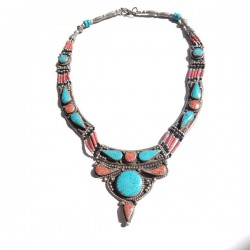 Collier style Tibétain