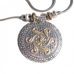 Collier indien peacock