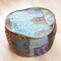 Pouf Vintage indien