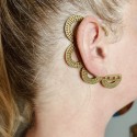 Manchette d'Oreille 'Earcuff' doré