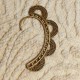 Manchette d'Oreille 'Earcuff' doré