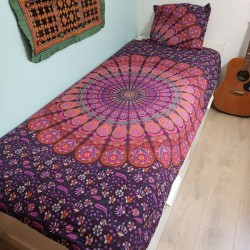 Housse de couette 1 pers mandala