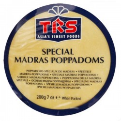 Papad ou Papadum indien - Chips Indiens 200 grs