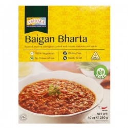 Plat Indien Végan Aubergines Bharta 280 grs