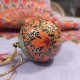 Boule Noel du Cachemire papier maché