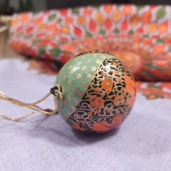 Boule Noel Artisanale Inde