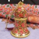 Cloche Papier Maché de Noel Cachemire