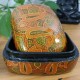 Boîte Papier maché artisanat Cachemire Moghol