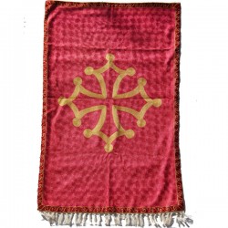 tapis soie croix occitane