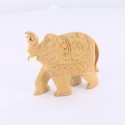 Statue indienne Eléphant en bois sculpté 6cm