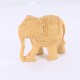Statue éléphant en bois fabrication indienne 6cm