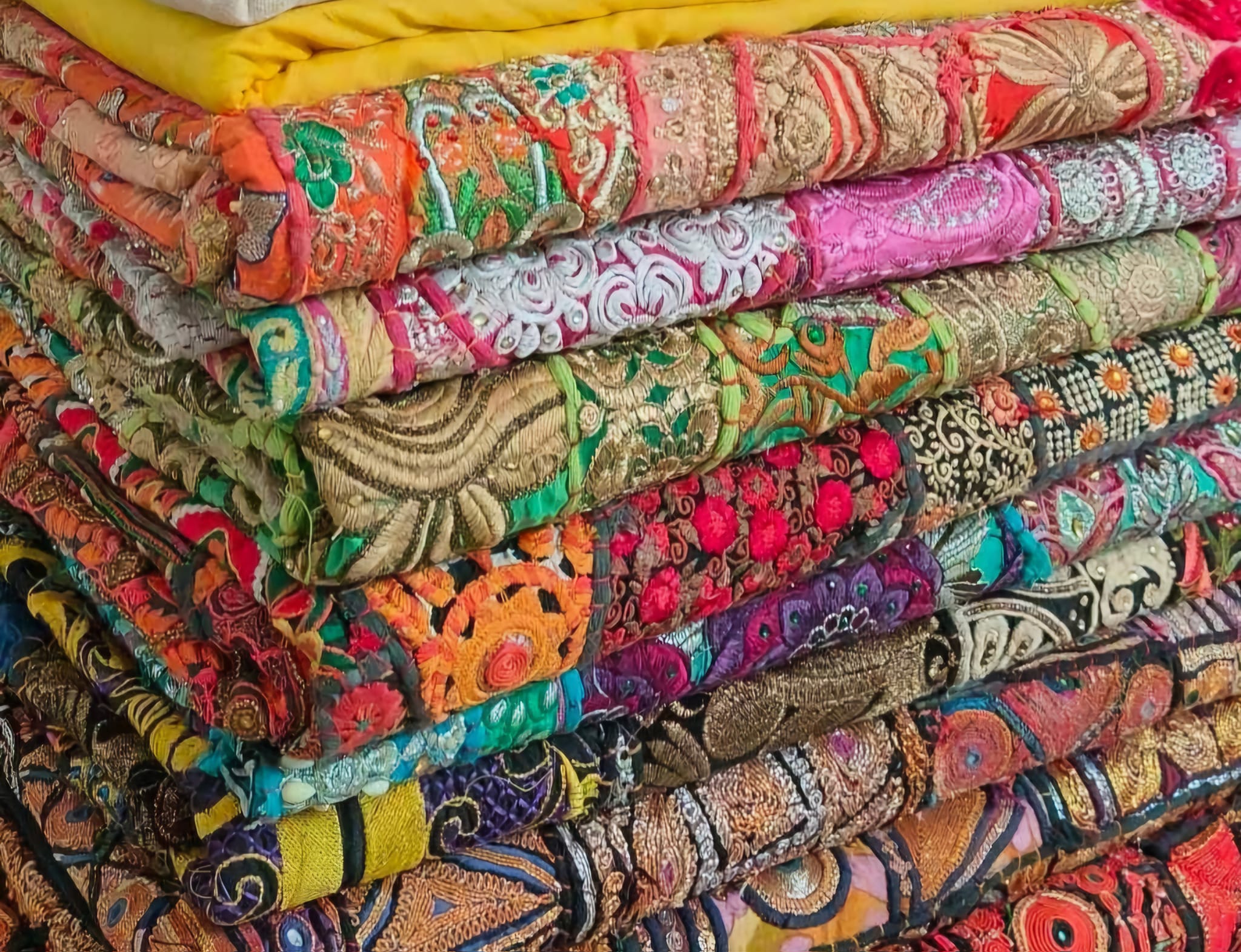 collection de patchwork luxe indien